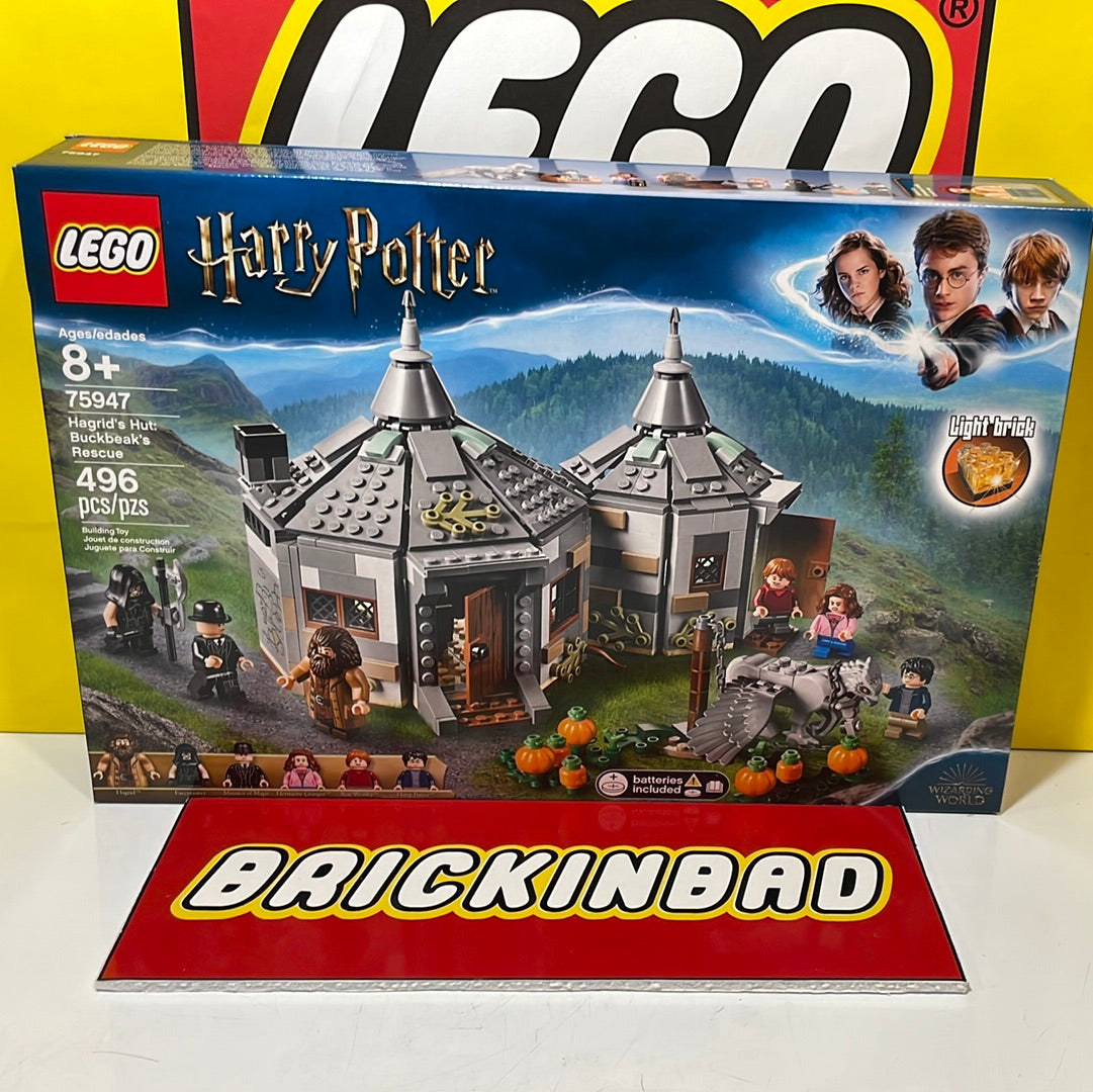 fangst historie tidsskrift 75947 Lego Harry Potter Hagrid's Hut Buckbeak's Rescue – Brickinbad