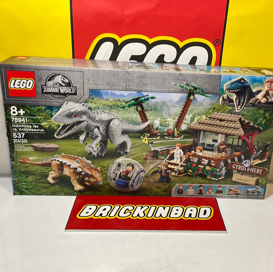 LEGO Jurassic World Indominus rex contre Rwanda