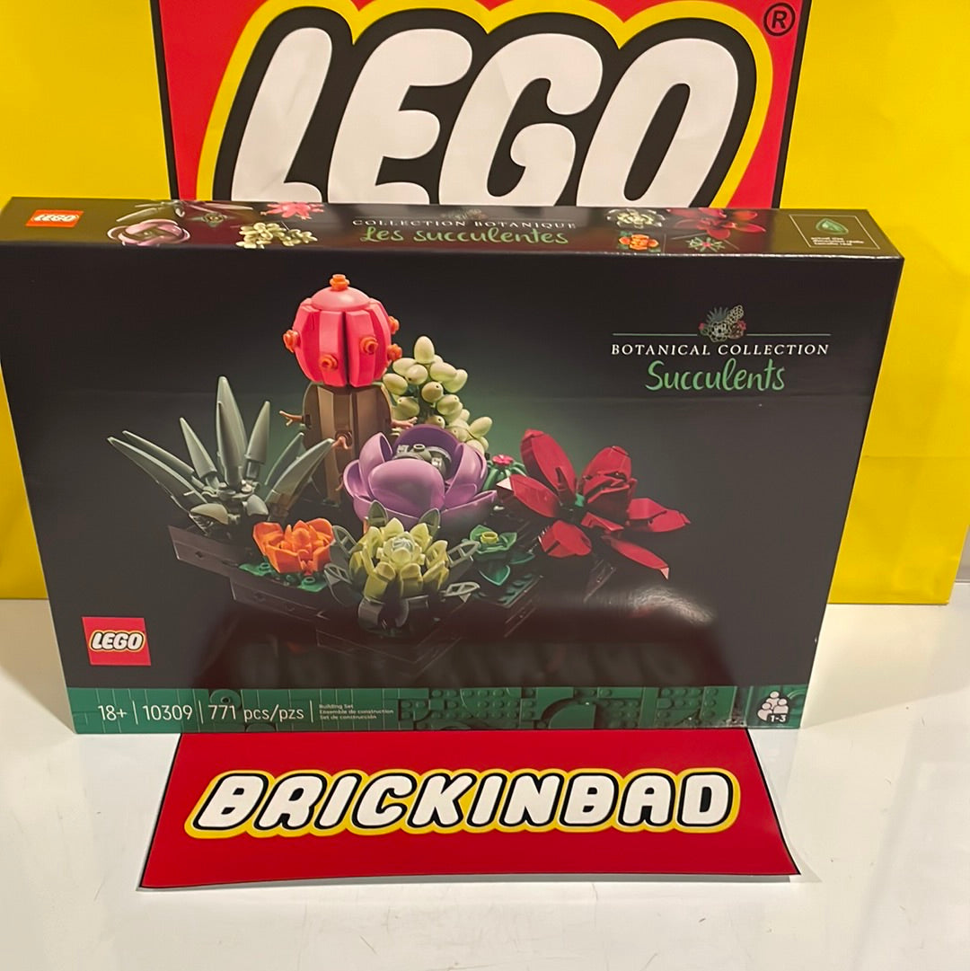 10309 Lego Botanical Succulents – Brickinbad