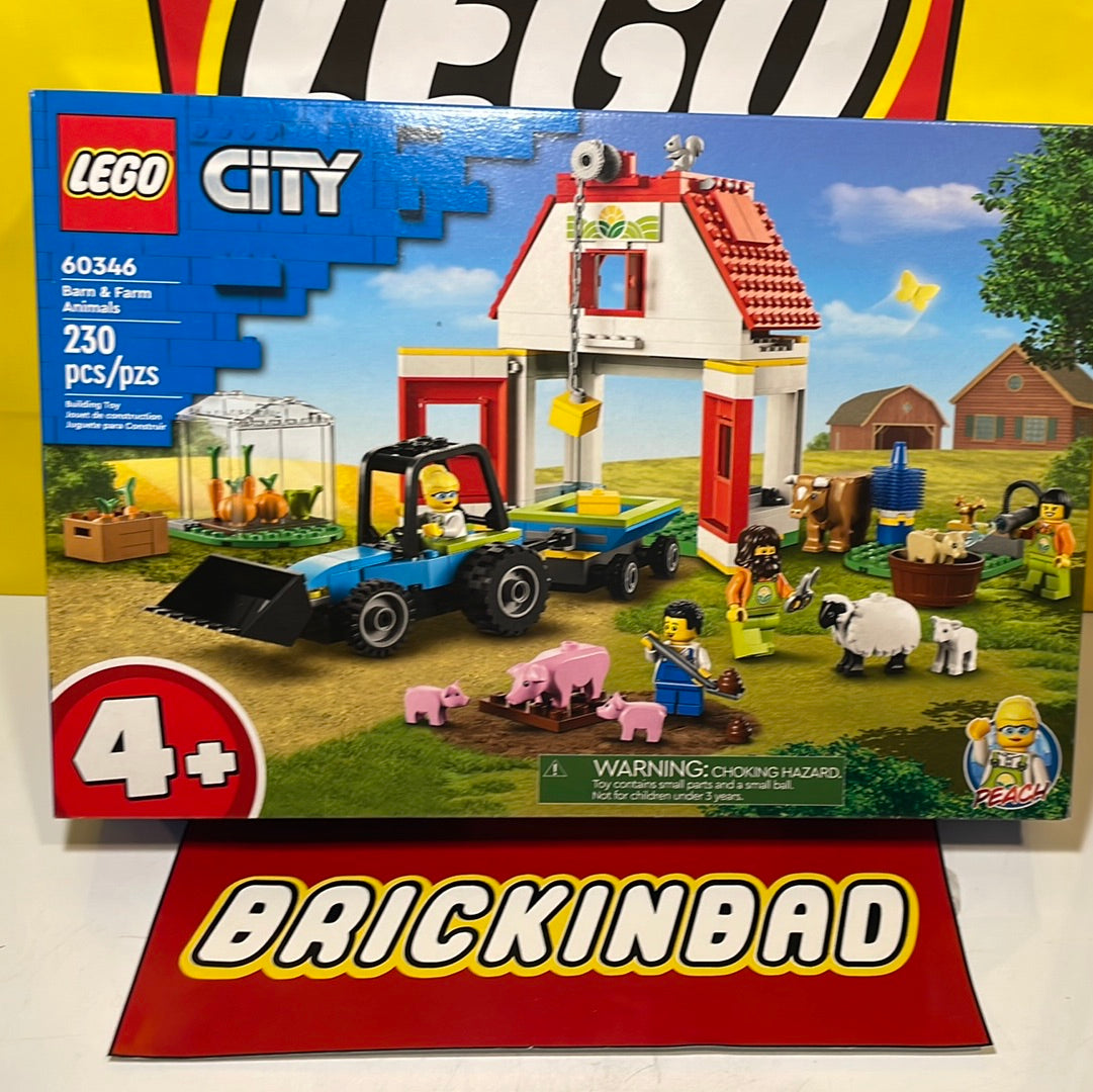 modstand Miljøvenlig browser 60346 Lego City Barn And Farm Animals – Brickinbad