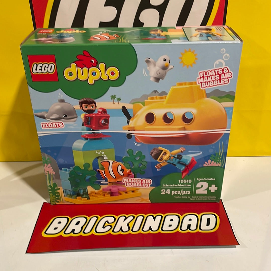 Sømil Baglæns hvordan man bruger 10910 Lego Duplo Submarine Adventure – Brickinbad
