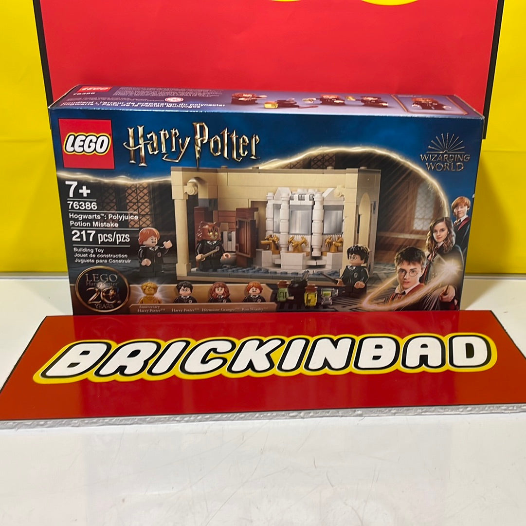 76386 Lego Harry Potter Hogwarts Polyjuice Potion Mistake – Brickinbad