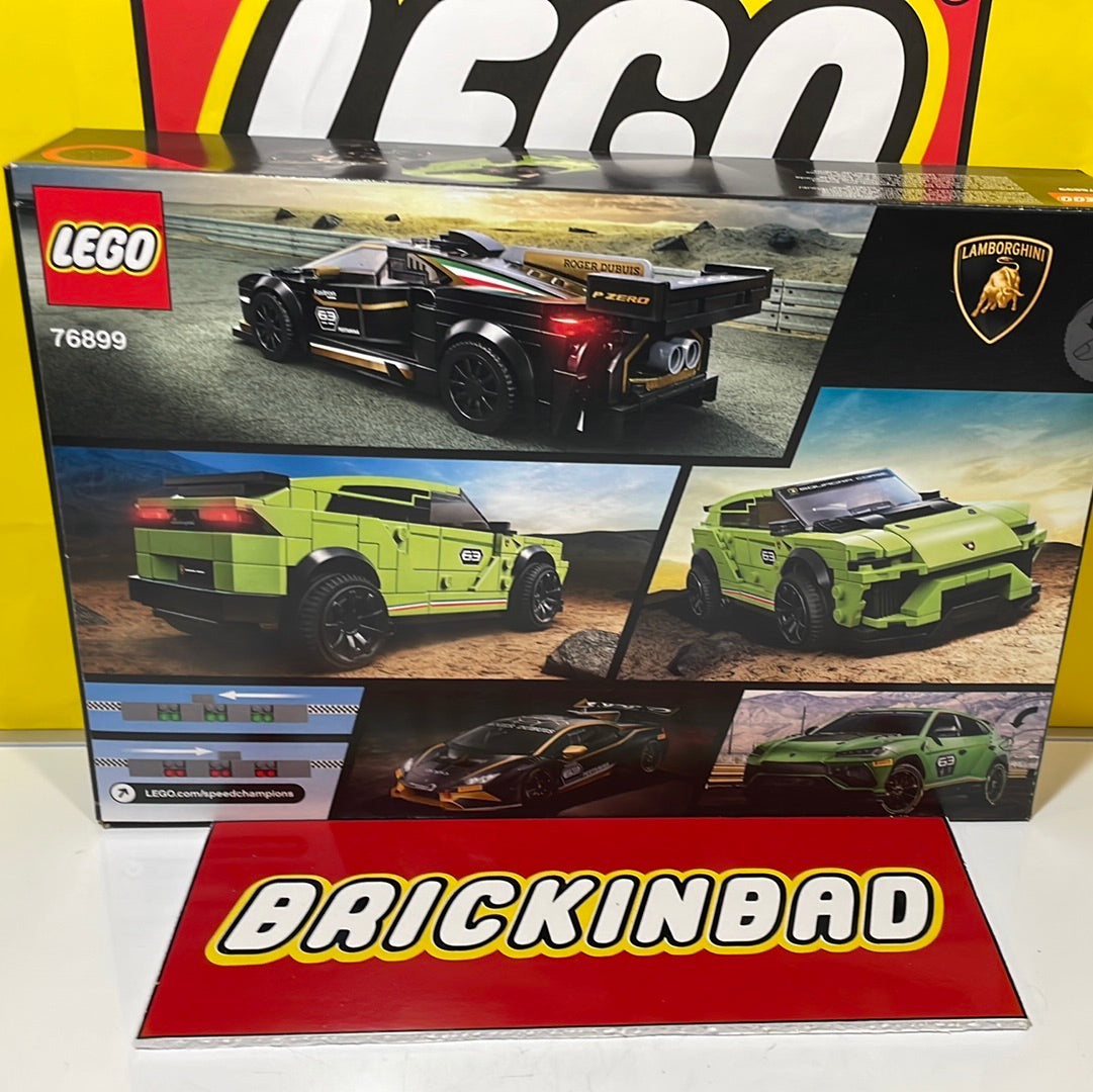 Lego Speed Champions Lamborghini Urus ST-X Hurracan Tr Brickinbad